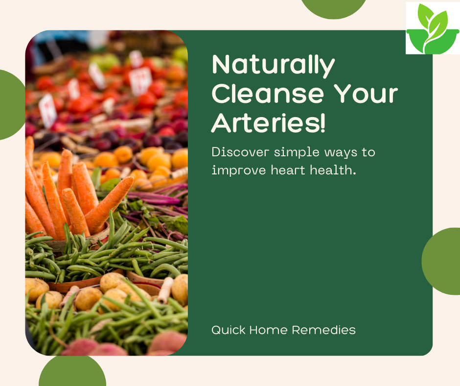 Clean your arteries naturally