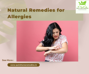 Natural Remedies for Allergies