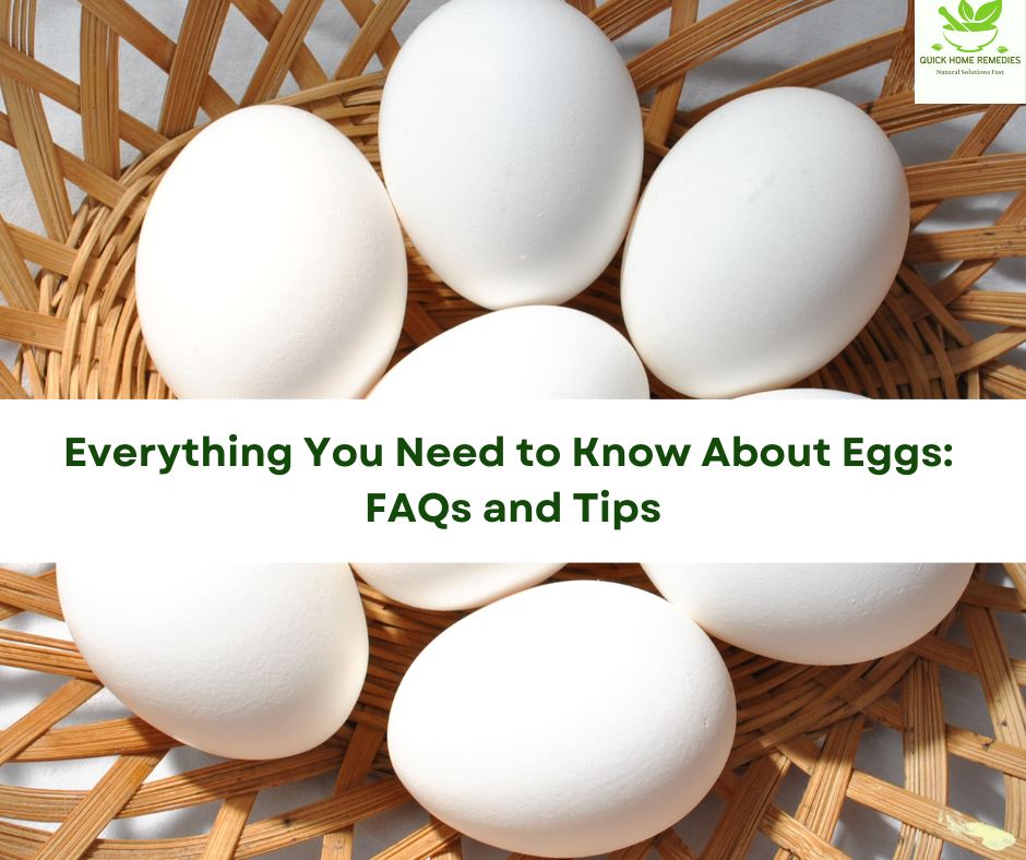 FAQs on Eggs
