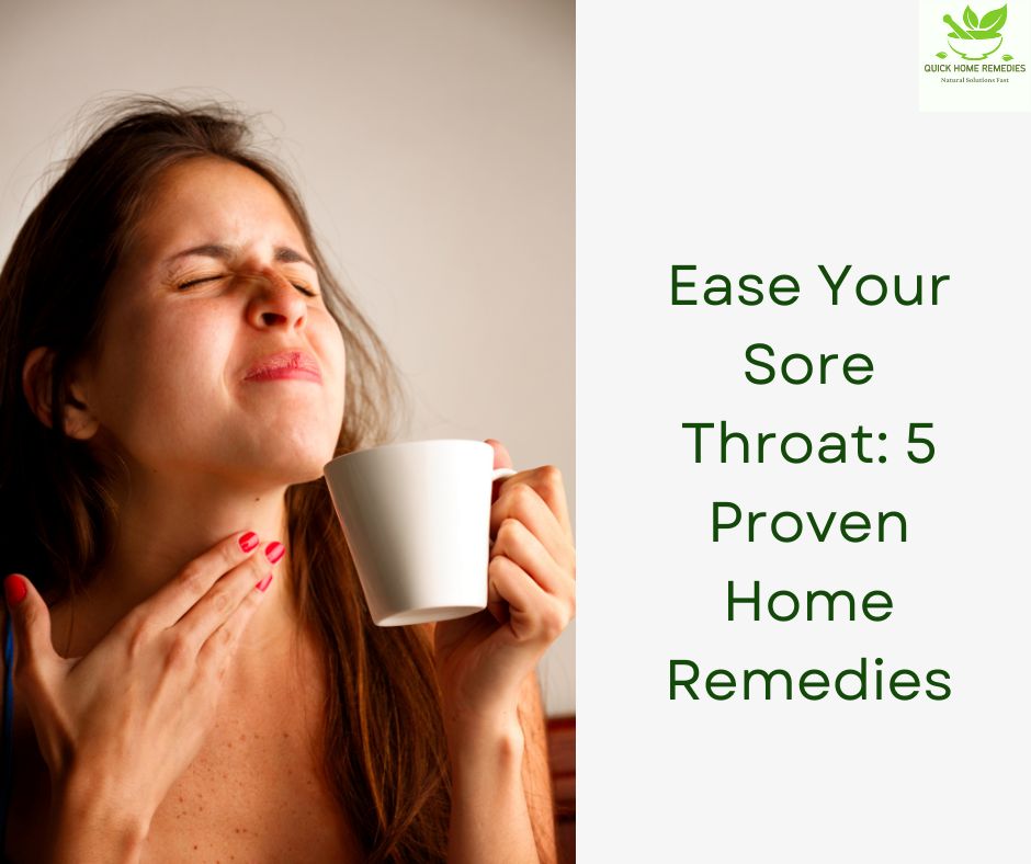 Sore Throat Home Remedies
